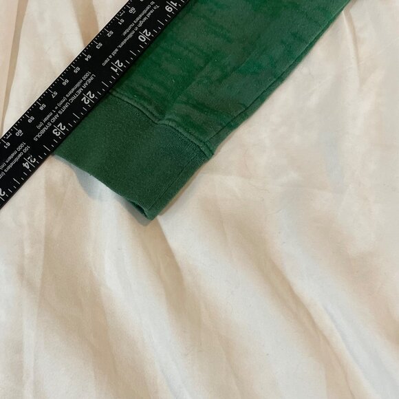 Michigan State Spartans Green Burn Out Zip-Up Hoodie Womens S Creative Apparel - Picture 9 of 10